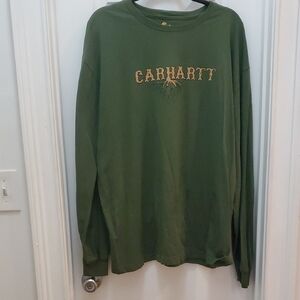 Carhartt Green Long Sleeve Tee